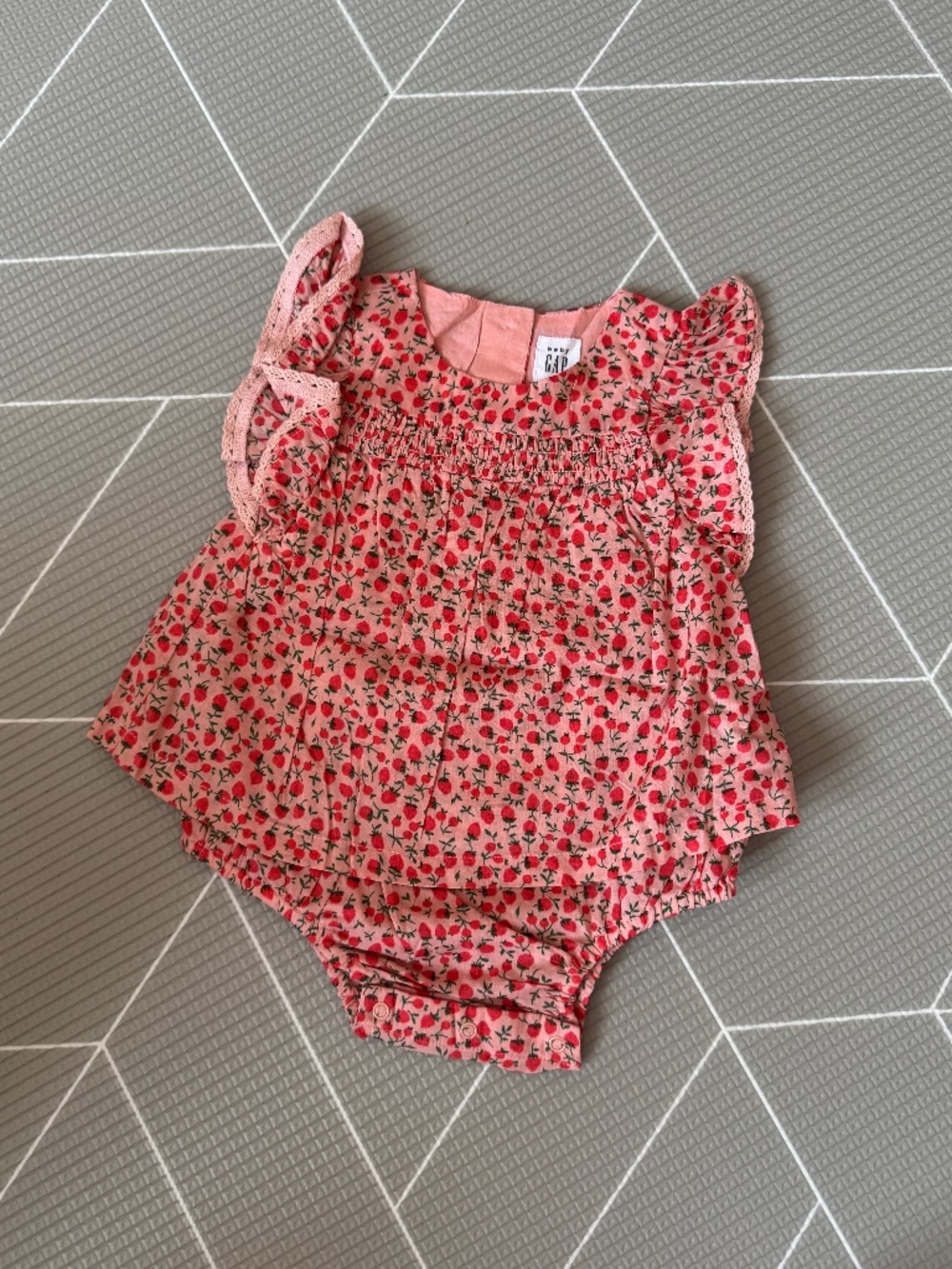 Baby Gap strawberry romper